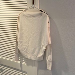Free People off white long sleeve